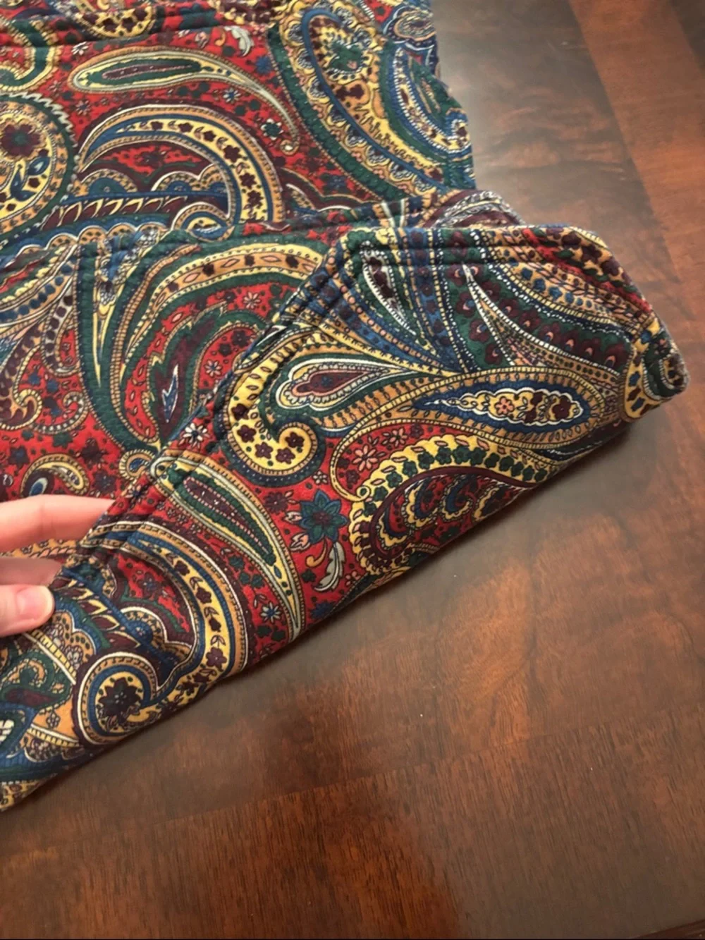 6 Paisley Jewel-tone Placemats Elegant Grandmillenial